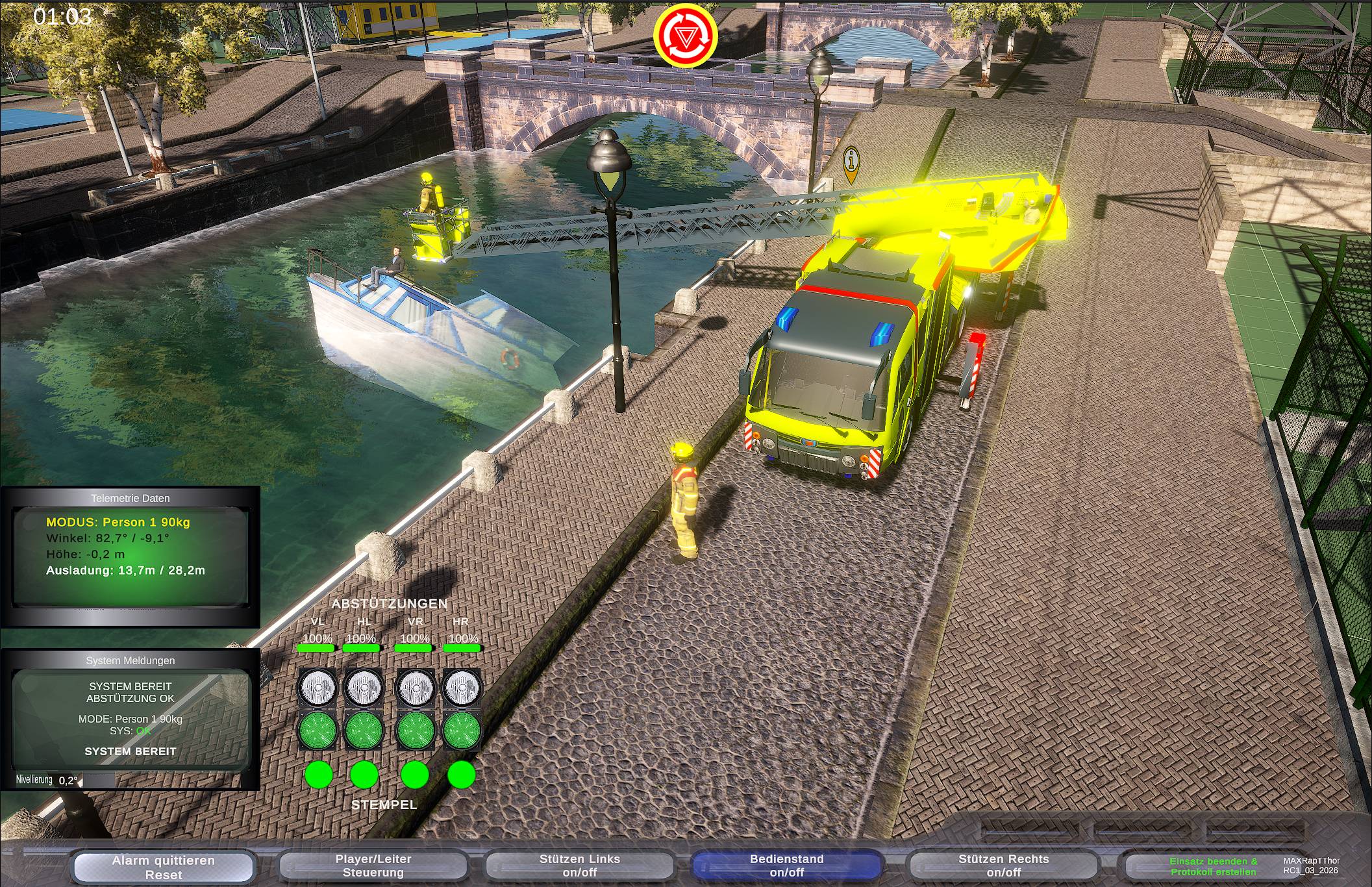 Unterflurbetrieb Training